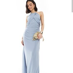 ASOS NWT halter maxi dress
